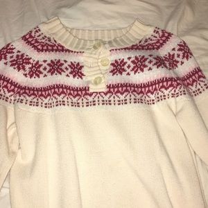 L.L. Bean cream sweater